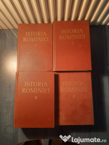 Istoria Romaniei Academia R P R 4 Volume 1960 1964 Adroa Books