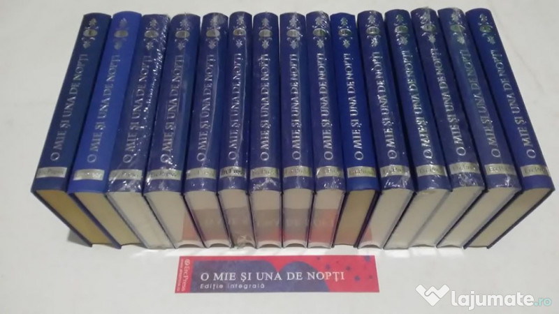 O Mie Si Una De Nopti 15 Volume Toata Seria 1001 De Nopti Adroi Books