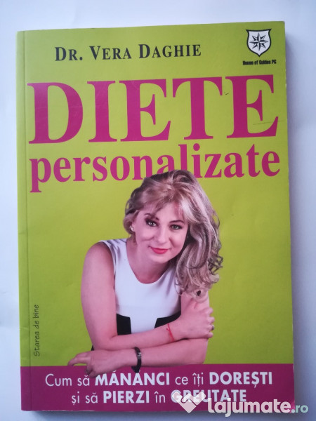 Totul despre dietele personalizate, cu dr. Vera Daghie