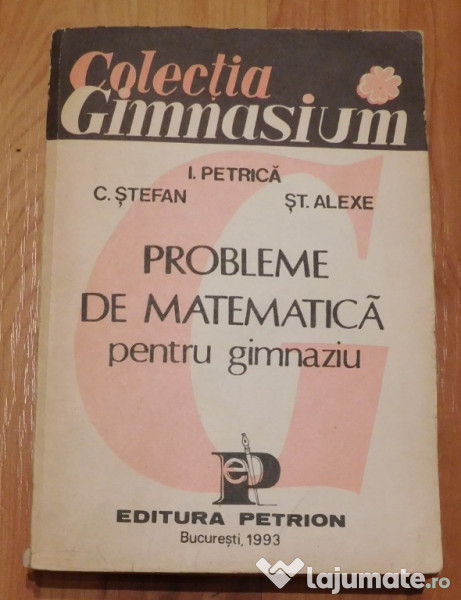 Probleme De Matematica Pentru Gimnaziu Petrica Pdf