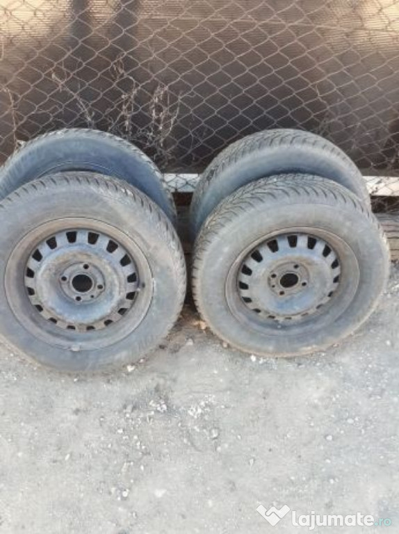 Jante Opel R14 si cauciucuri de iarna