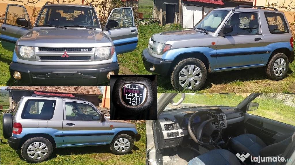 Mitsubishi pajero pinin 4x4 LOCK BLOCANT GREU/UȘOR.MARE/MIC
