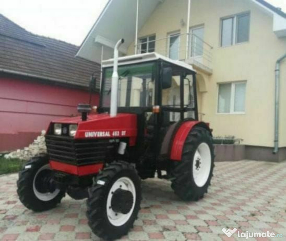 Tractor cu față