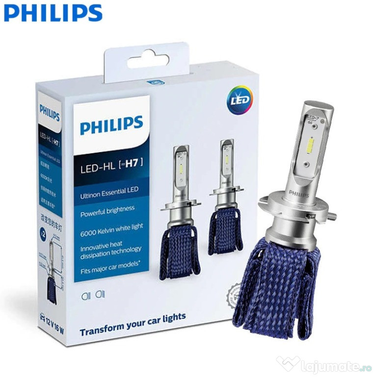 Leduri Philips Ultinon LED H7
