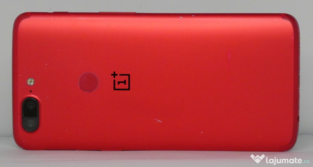 OnePlus 5T, Dual Sim, 8 GB RAM, 128 GB, LTE, 4G, Roșu.