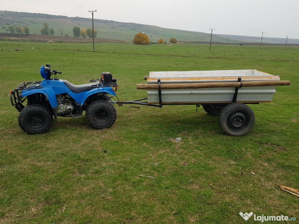 Atv 250 cc cardan .plus remorca