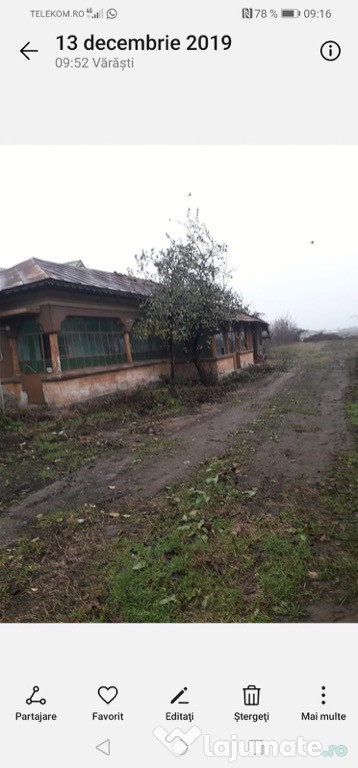 Casa si teren pretabile foarte avantajos