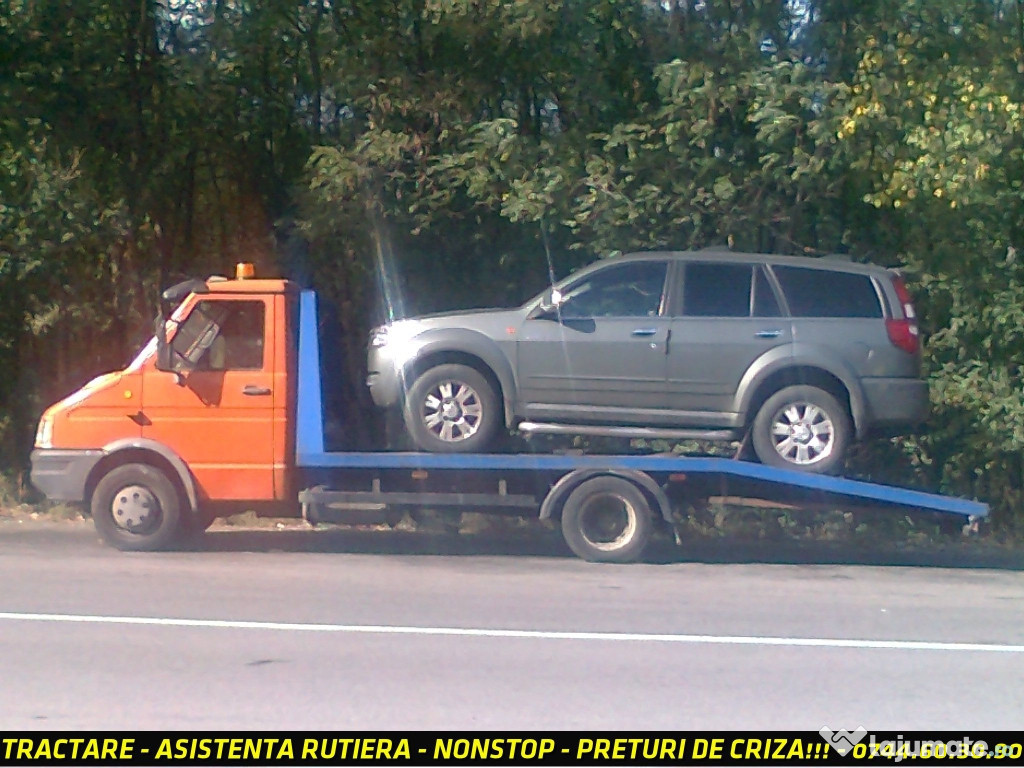 Tractari auto, Asistenta Rutiera, Platforma venim oriunde