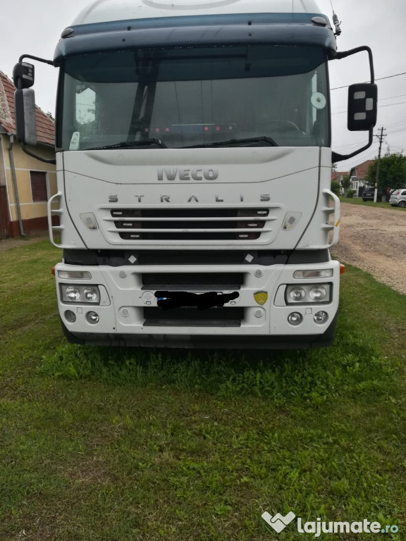 Iveco Stralis 430 cu semiremorca transport lemne