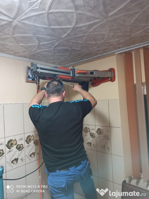 Carotare in beton armat,gaura hota,centrala,AC