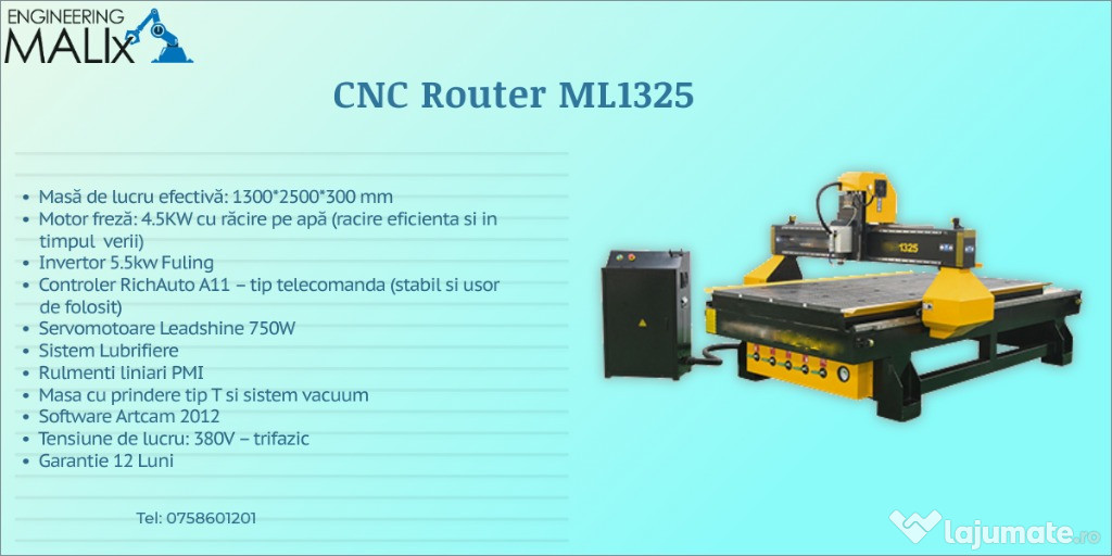Router CNC 1300 x 2500