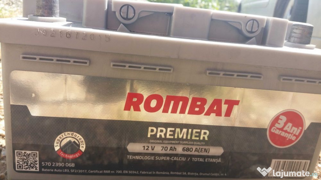 Baterie Rombat Premier 70 ah in garantie