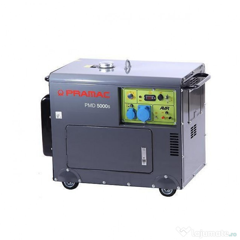 Generator de curent, Pramac PMD 5000S Stage V, 5 kw, cu AVR