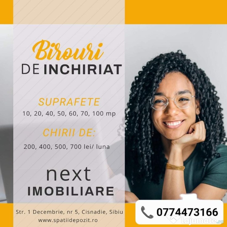 Inchiriez spatii birouri