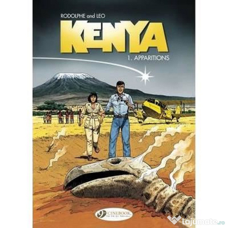 Carte de benzi desenate comics manga sci fi Kenya