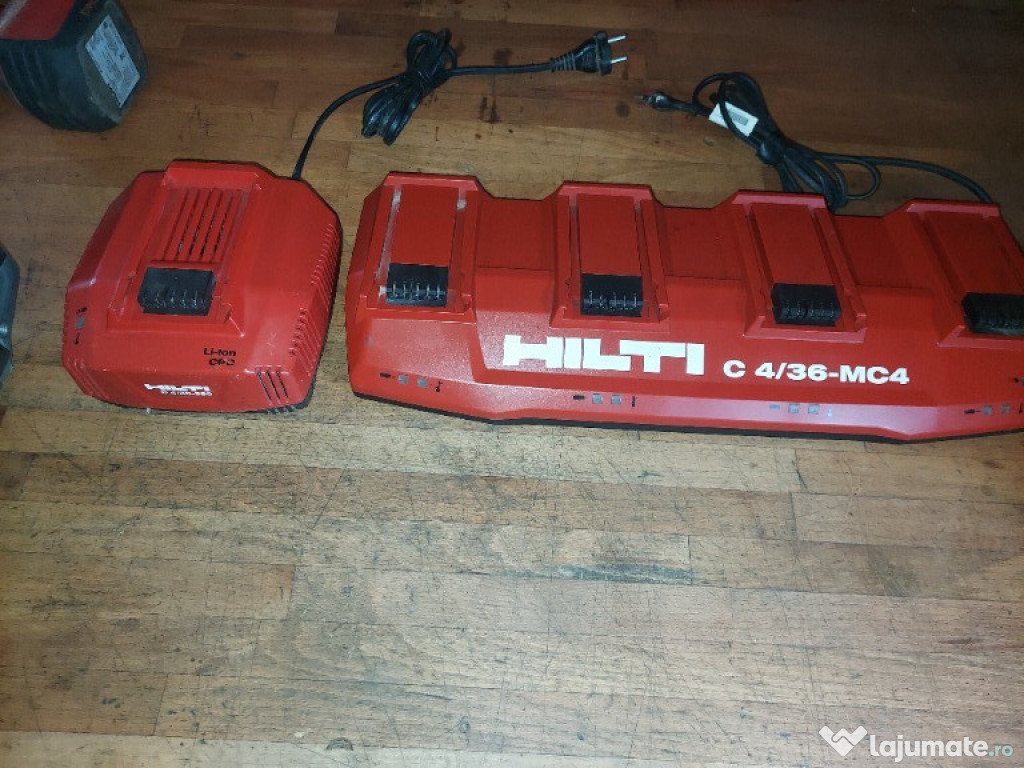 Statie incarcare incarcator HILTI C4/36-MC4 si C4 36-350