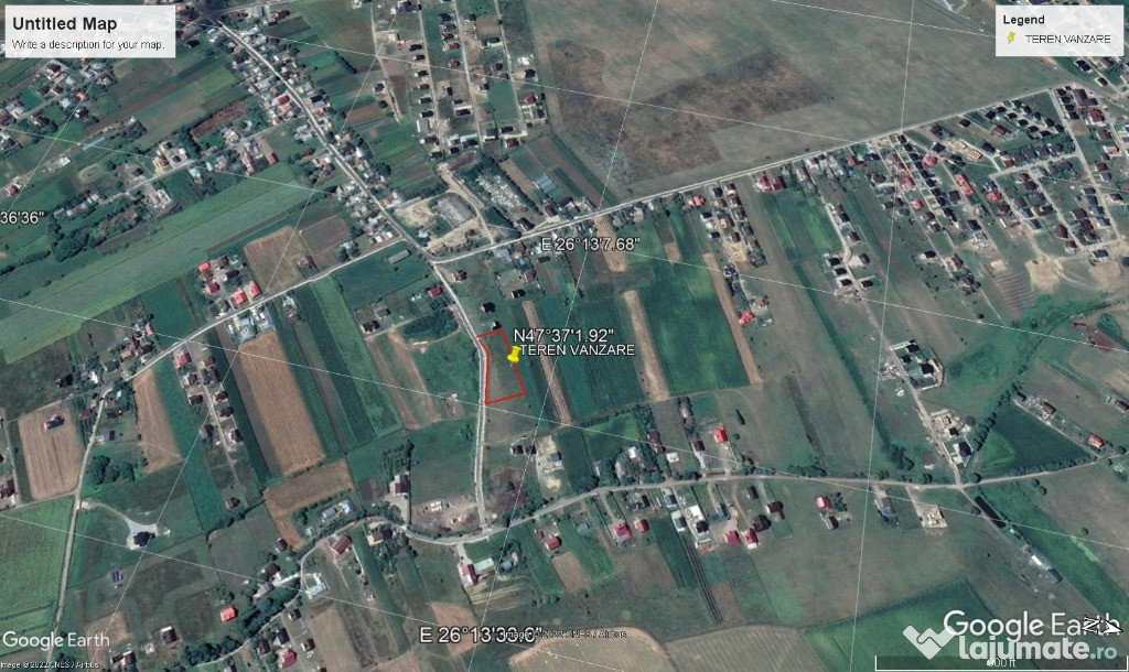 Teren Moara - Bulai 1150mp