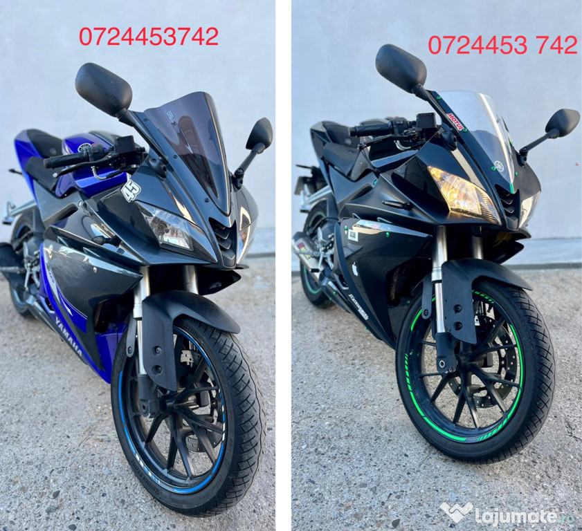 Yamaha YZF R125 2014/2015 A1/16 ani (+ altele)