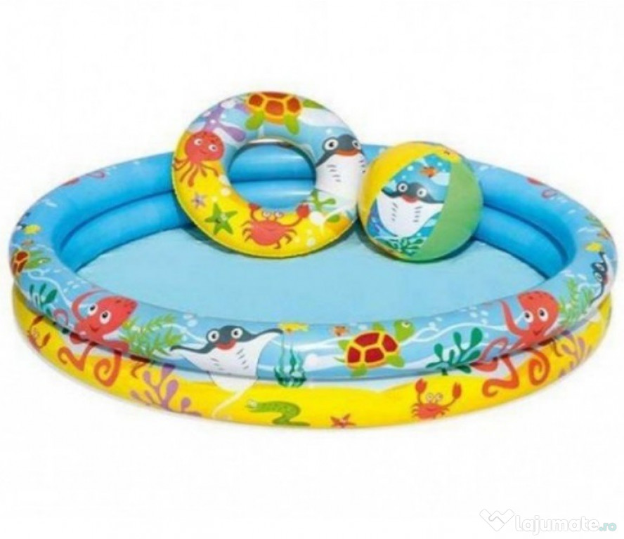 Piscina Gonflabila Bestway + Minge si Colac