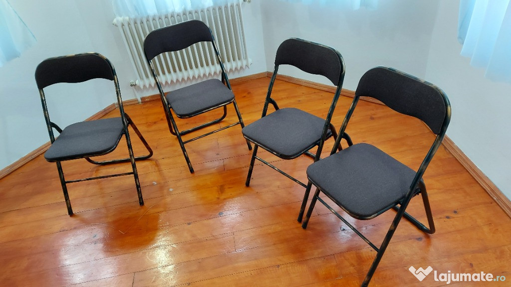 Set 4 scaune pliabile