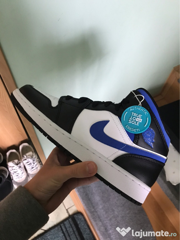 Air Jordan 1 mid Racer Blue (TrueToSole authenticity)