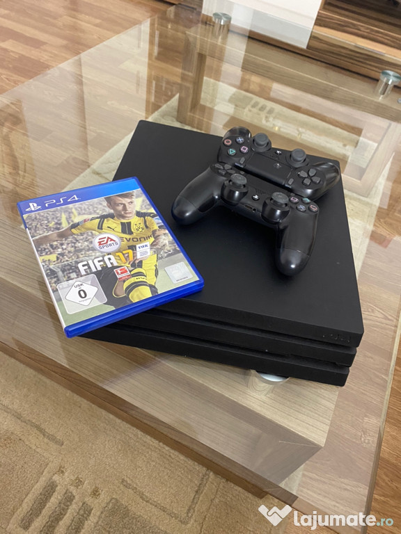 Ps4 Pro 2 manete +fifa17+ parfum cadou cine vine dupa el la domiciliu