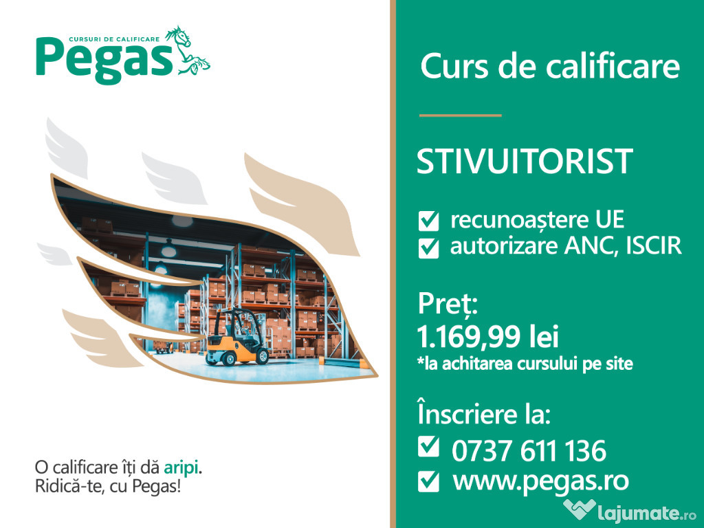 Curs stivuitorist, locație: București