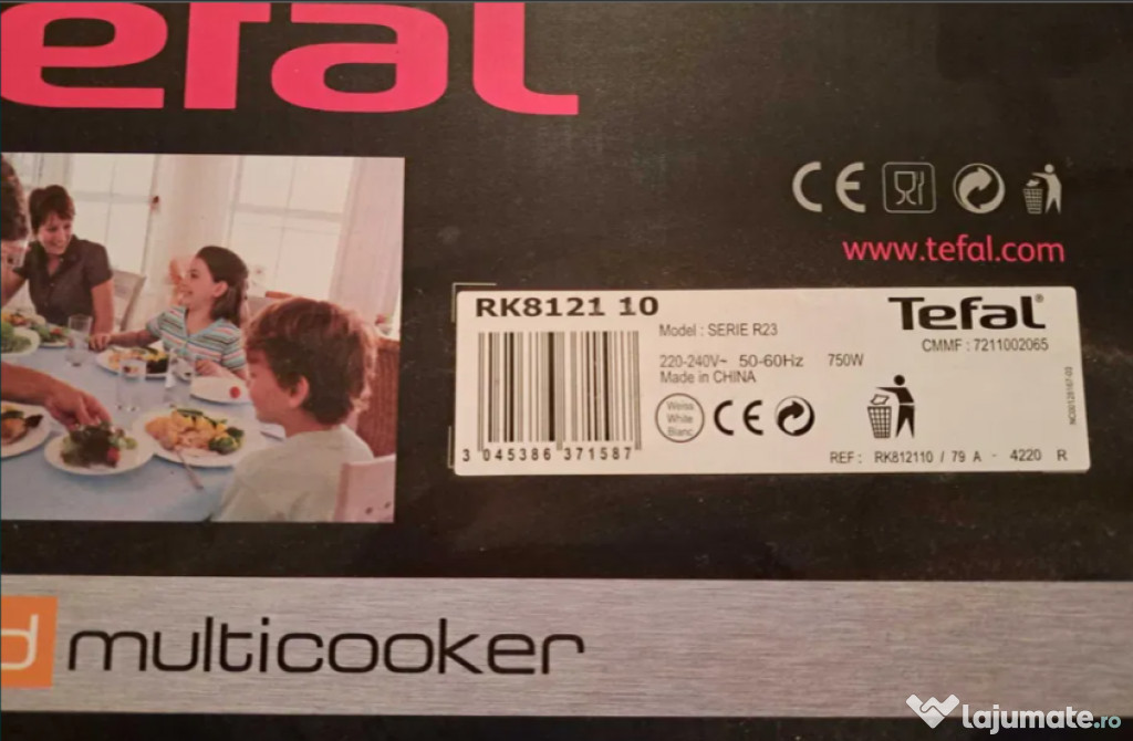 Multicooker Tefal Advanced RK812110 ,45 PROGRAME,750W