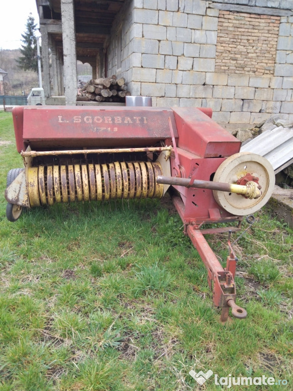 Presa baloti pătrați L. SGORBATI 171 S