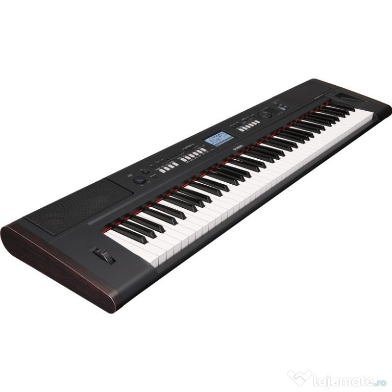 Orga Pian Yamaha Piaggero NP-V80 cu stand în X și husă