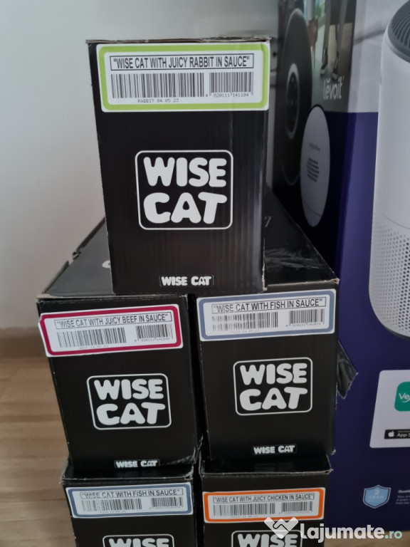 Hrana umeda pisici Wise Cat 24 pliculete / 100g
