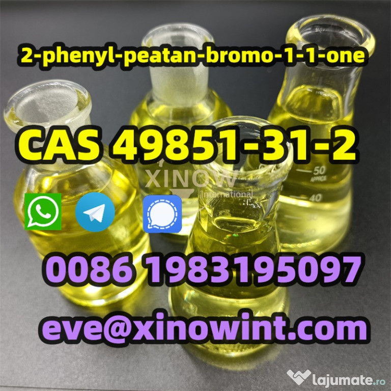99% Purity 2-Bromo-1-Phenyl-Pentan-1-One CAS 49851-31-2