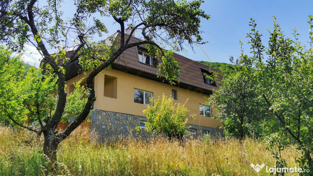 Vila la poalele muntelui, la liziera padurii, in Bran