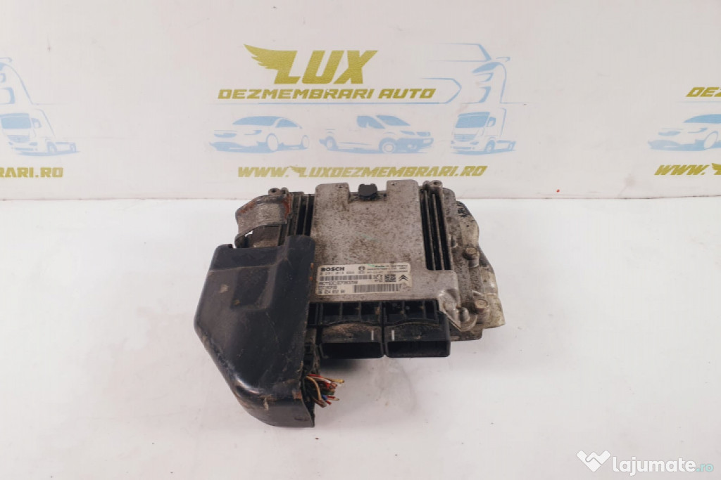 Calculator motor ecu  2.2 hdi 4HN 9665465280 0281013666 Citroen C-Cros