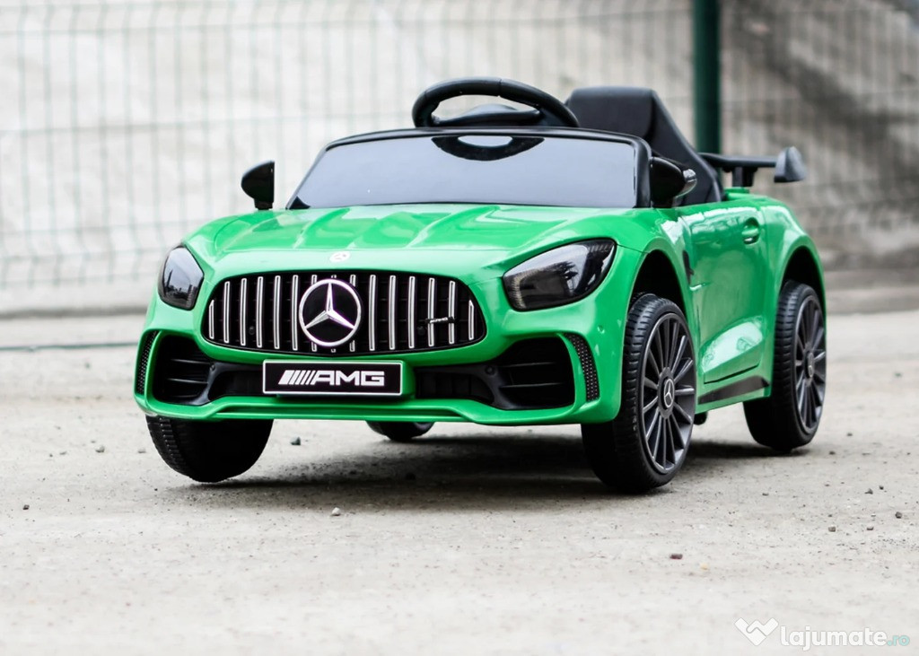 Masinuta electrica cu licenta Mercedes-Benz AMG GT-R, copii 2-4 ani