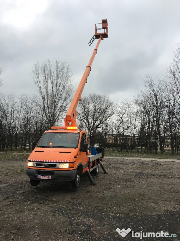 Iveco Daily 45 C11 - Echipat, cu Nacela Telescopica Bison TA 19