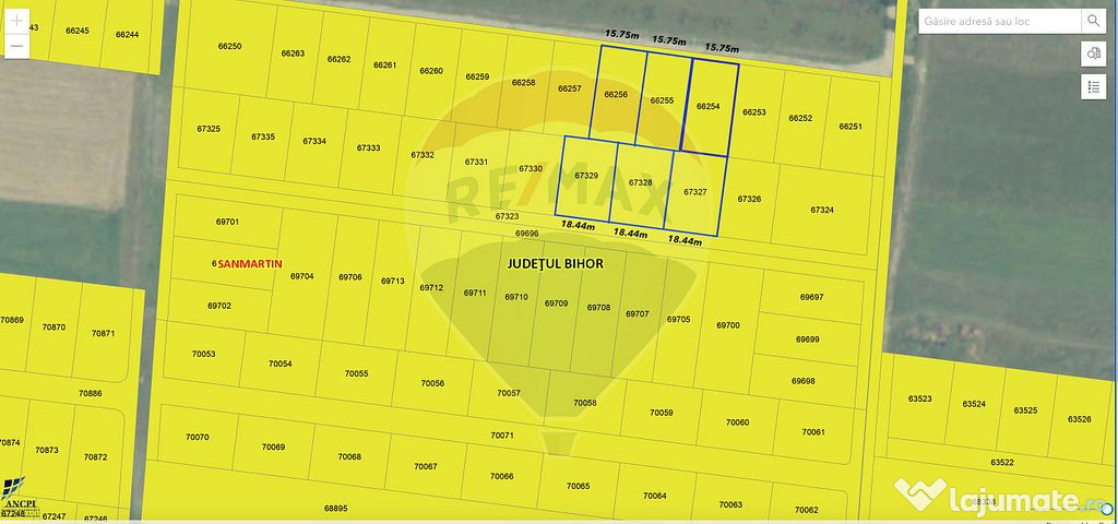 Parcele de 500mp/Cihei/Fundatia Nesu