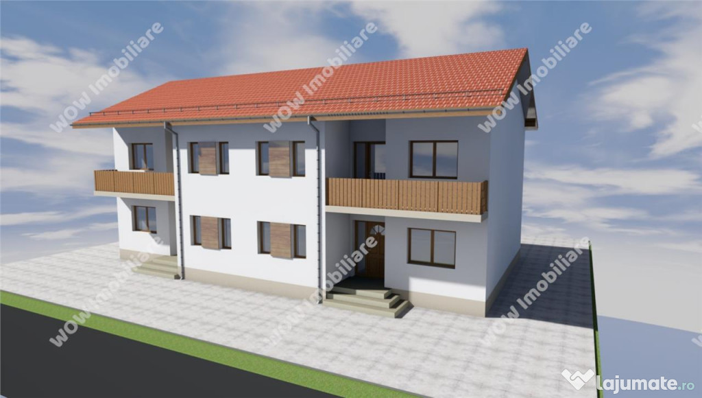 Case duplex cu 4 camere de in Selimbar