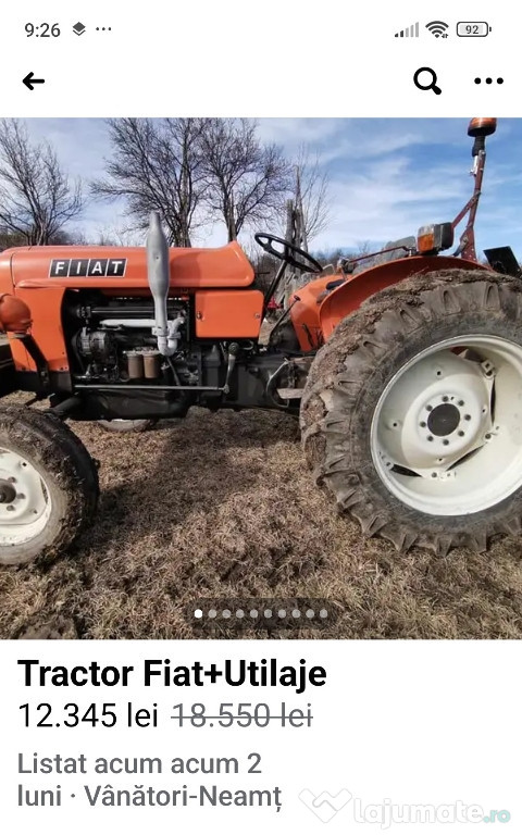 Tractor Fiat+Utilaje