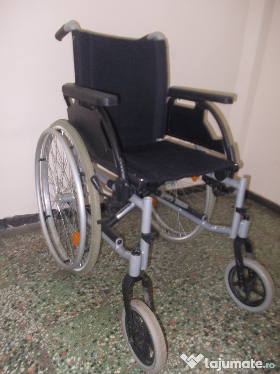 Scaun cu rotile dizabilitati handicap carucior Fara suport pt picioare