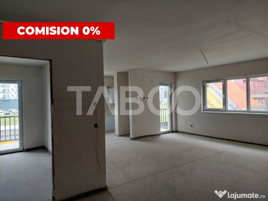 Apartament 4 camere decomandate 91 mpu in Sibiu zona Doamna