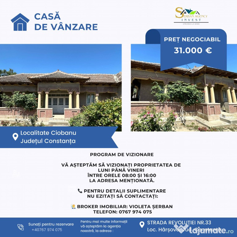 Casa Tradițională în Comuna Ciobanu