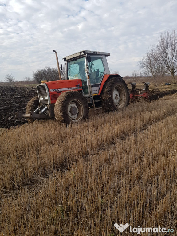 Tractor Massey Ferguson 3080T +disc+plug