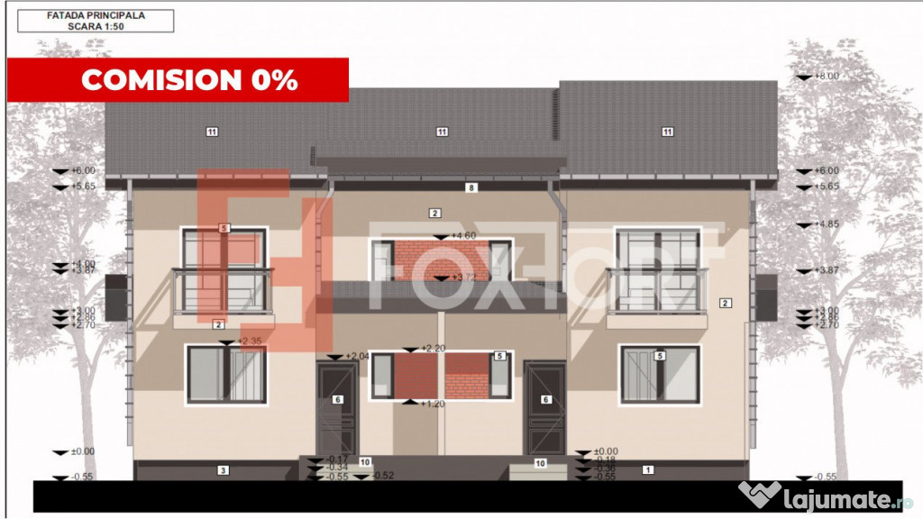 COMISION 0% Duplex 4 camere, Sacalaz - Teren 366 mp