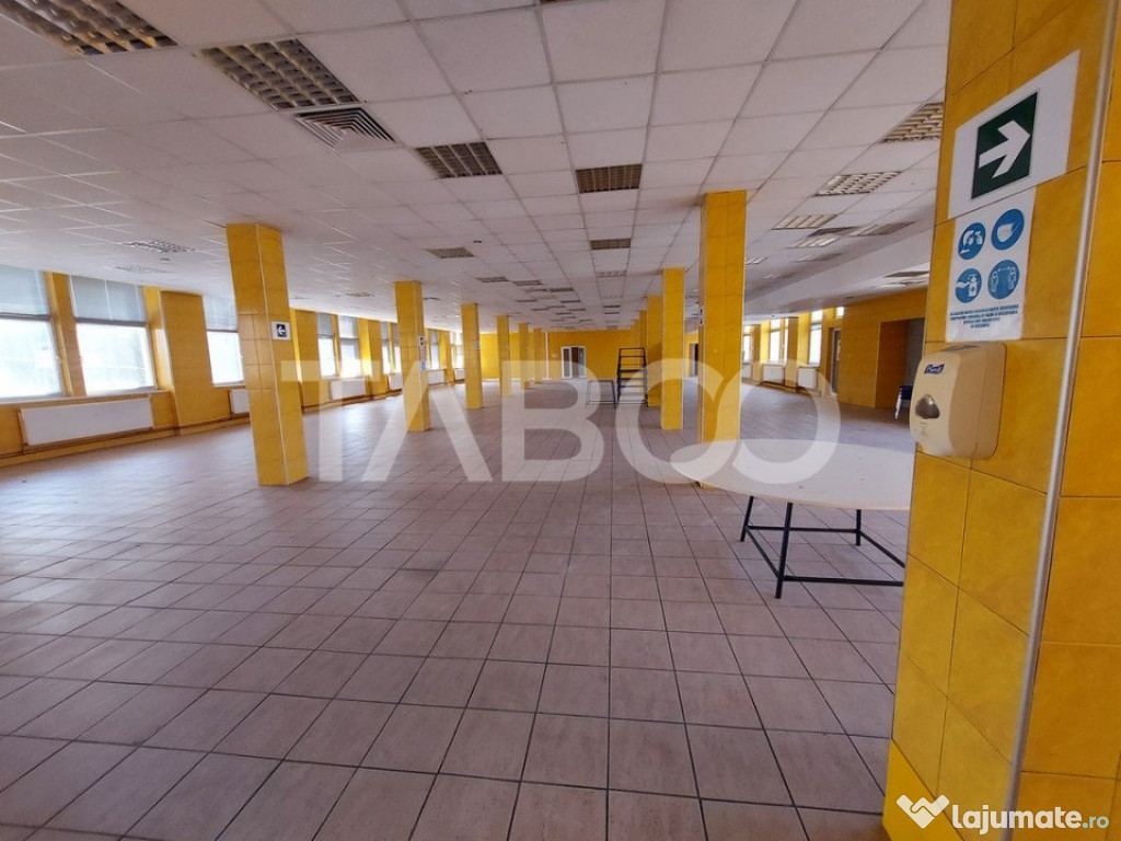 Spatiu comercial de inchiriat 850 mpu lift industrial Sibiu