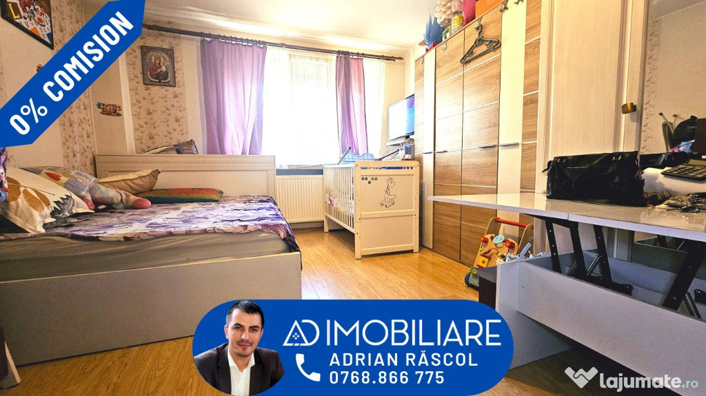 Apartament 2 camere decomandat, strada Zambilelor