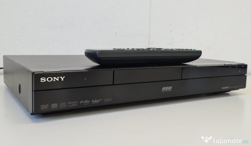 DVD recorder SONY cu HDD nou