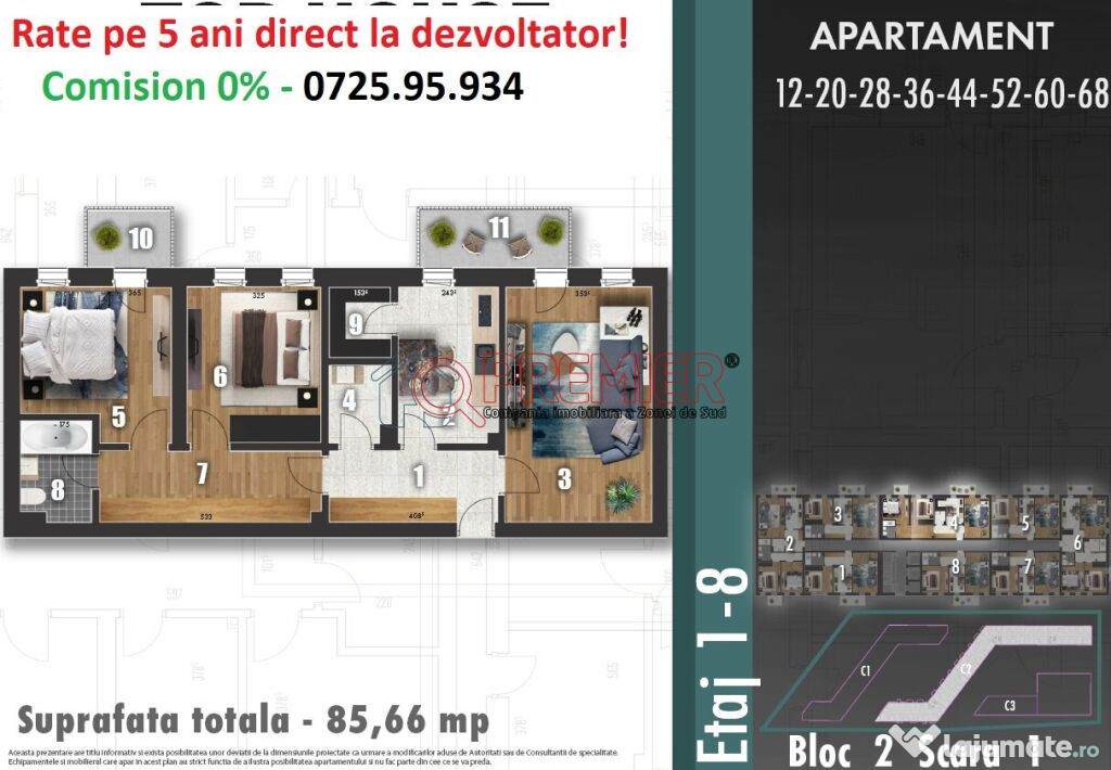 Rate direct dezvoltator 5 ani Parc Tudor Arghezi Berceni