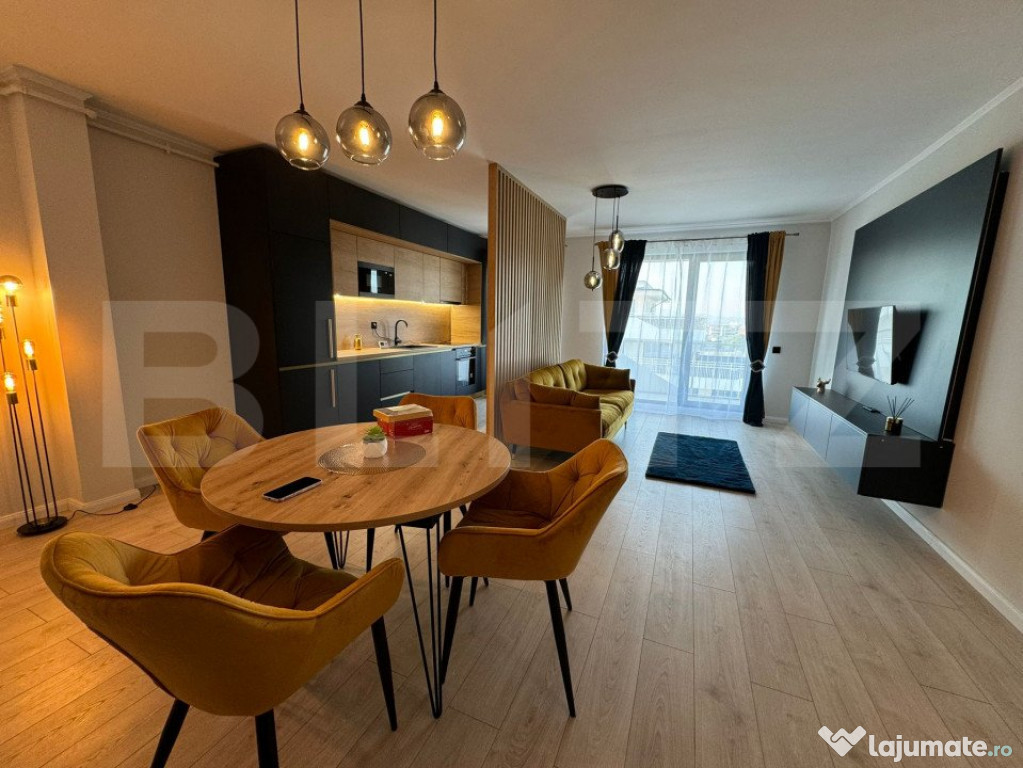 Apartament 2 camere, lux, bloc nou, parcare subterana, zona
