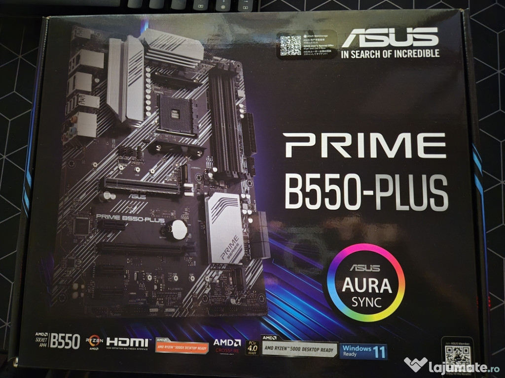 Placa de baza Asus Prime B550-Plus